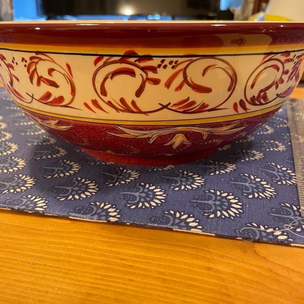 Barocco Ross Italian Serving Bowl
